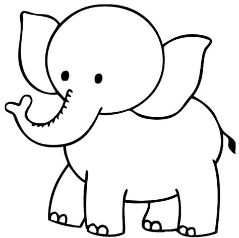 elefante para colorir - o mínimo para viver
